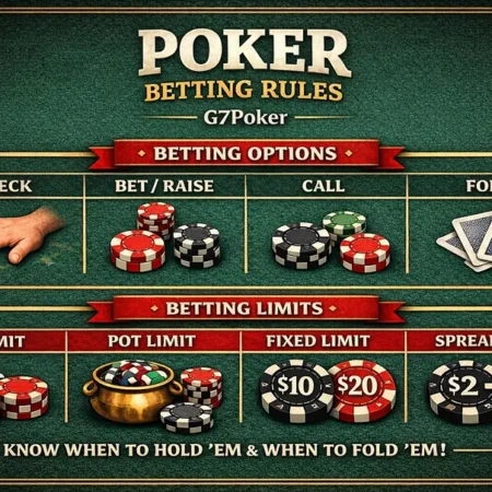 Poker Betting Rules for Beginners and Beyond