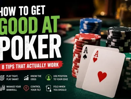 How to Get Good at Poker: 8 Tips That Actually Work