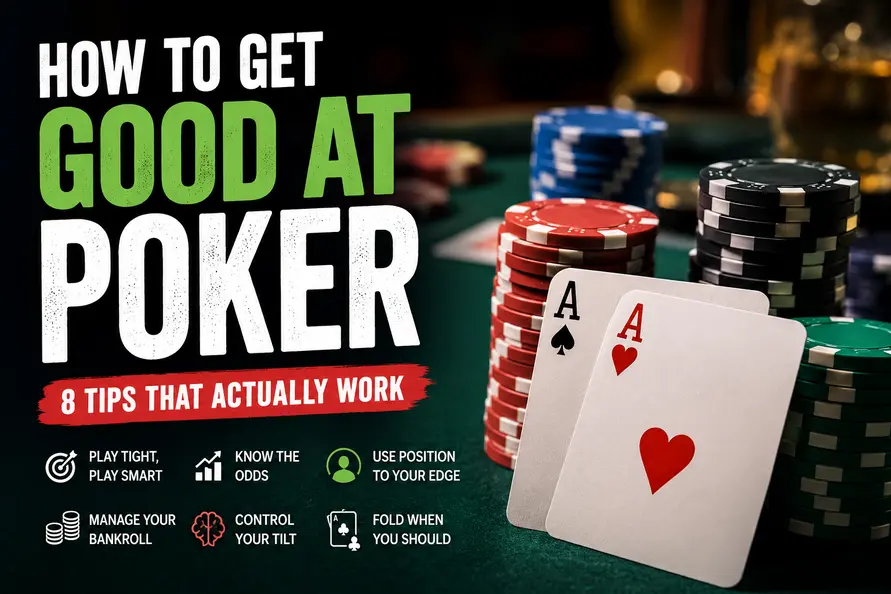 how to get good at poker